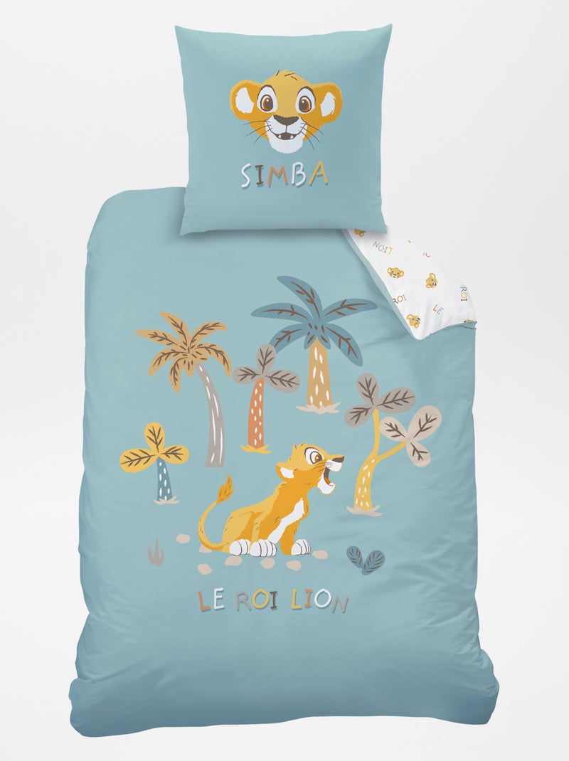 Parure de lit 'Le roi lion' - 1 personne GRIS - Kiabi