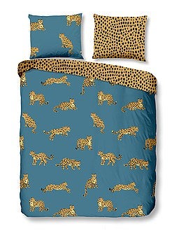 Parure de lit 'léopard' deux personnes - Kiabi