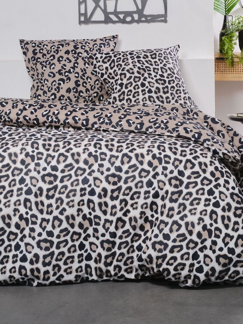 Parure de lit léopard Léopard - Kiabi
