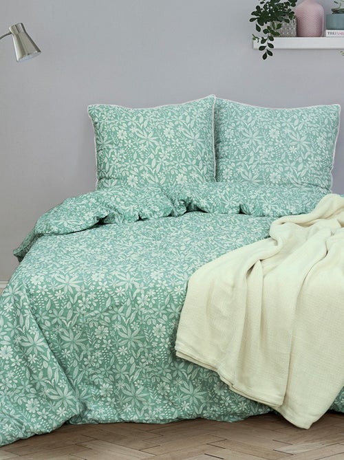 Parure de lit LIBERTYS coton+lyocell - Kiabi