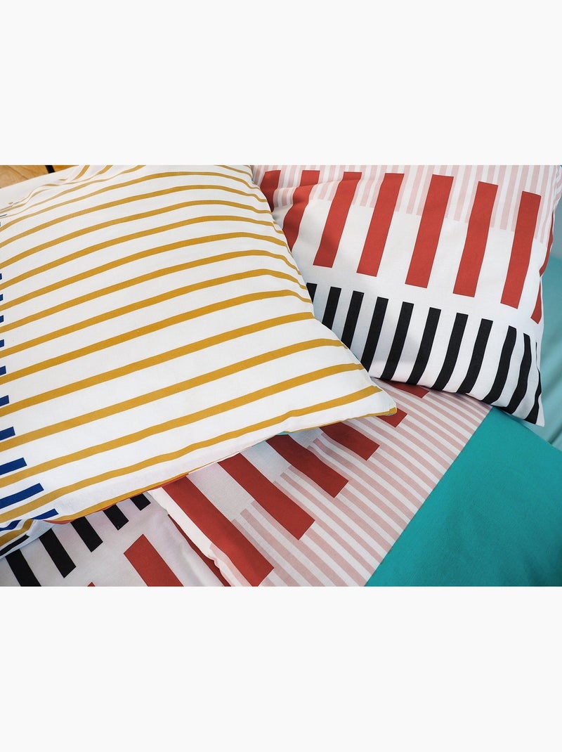 Parure de lit ligne pop - 240x220 / multicolore Multicolore - Kiabi