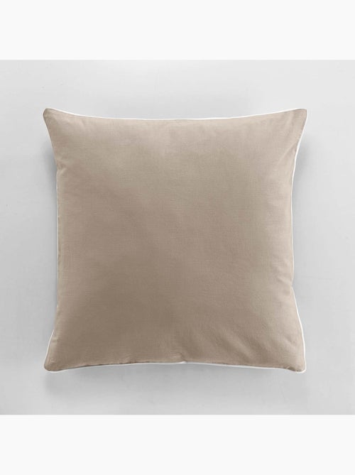 Parure de lit Linette en coton lavé 57 fils - Kiabi