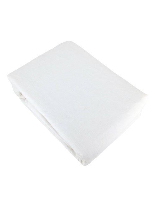 Parure de lit LINO coton lin lavé - Kiabi