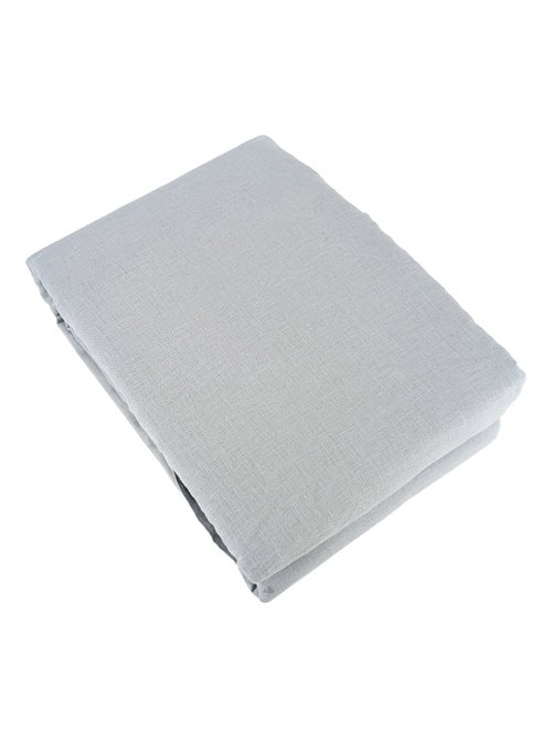 Parure de lit LINO coton lin lavé - Kiabi
