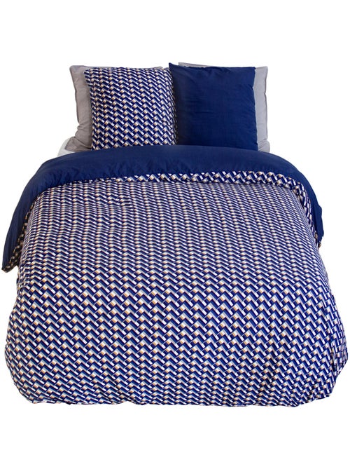 Parure de lit LOSS microfibre - Kiabi Parure de lit LOSS microfibre - Kiabi