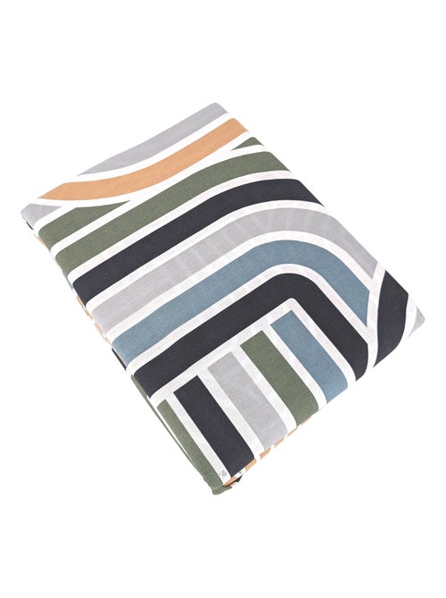 Parure de lit LOUTE coton Taie 63x63 cm - Kiabi Parure de lit LOUTE coton Taie 63x63 cm - Kiabi