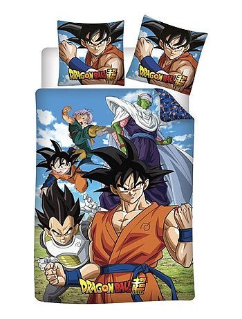 Parure de lit Manga Goku et Vegeta