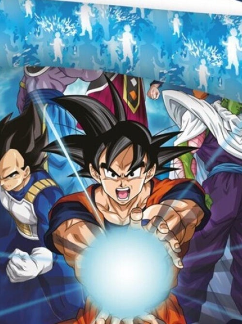 Parure de lit Manga Goku et Vegeta - Kiabi