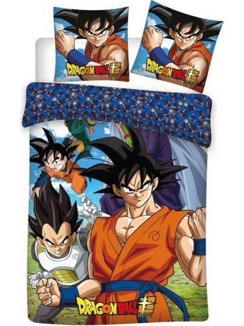 Parure de lit Manga Goku et Vegeta - Kiabi