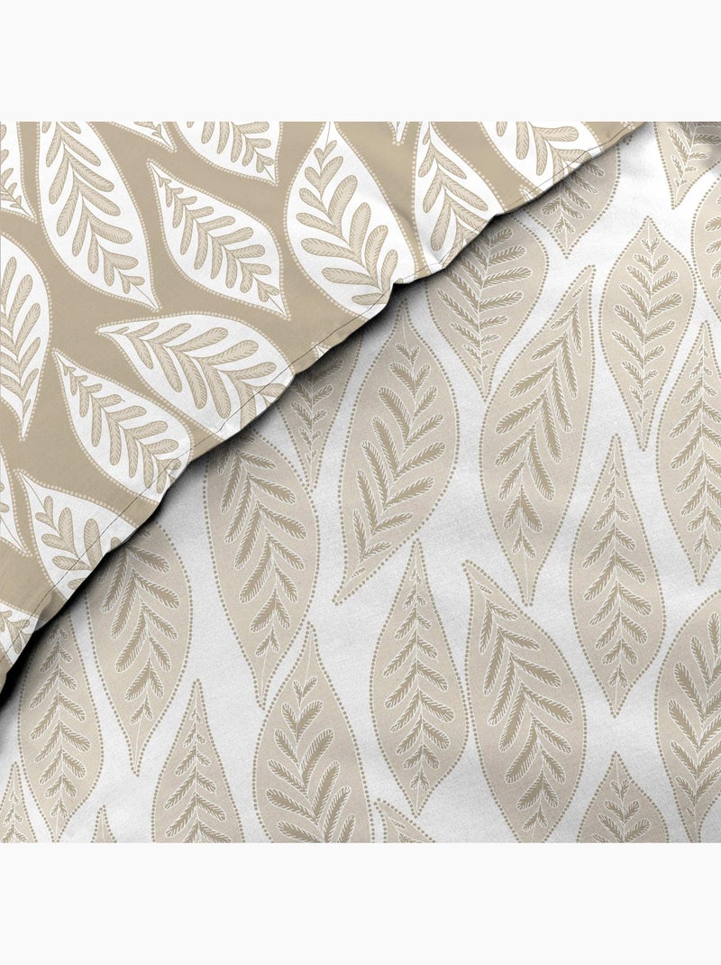 Parure de lit Mareva Beige - Kiabi