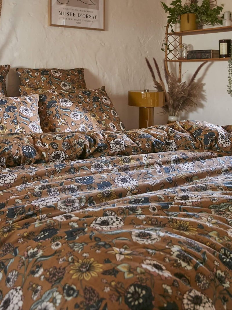 Parure de lit Marron - Kiabi