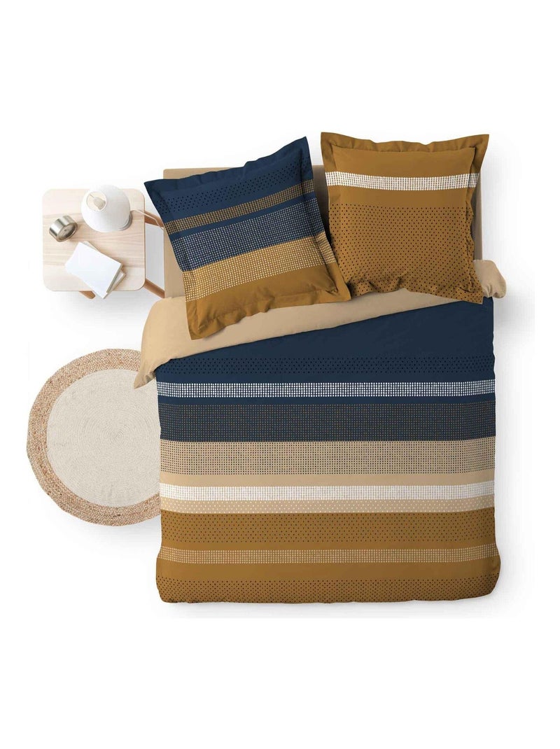 Parure de lit MASSAI Bleu - Kiabi