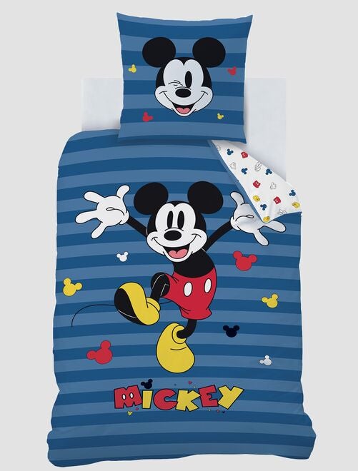 Parure de lit 'Mickey' - 1 personne - Kiabi
