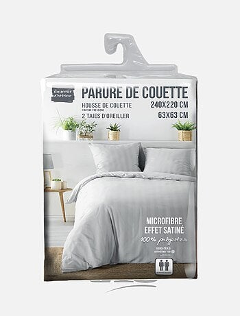 Parure de lit Microfibre Cléo PROMO LINGE