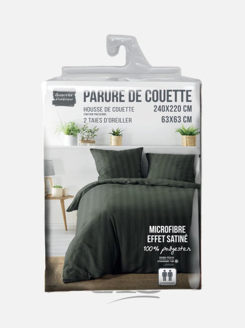 Parure de lit Microfibre Cléo PROMO LINGE - Kiabi