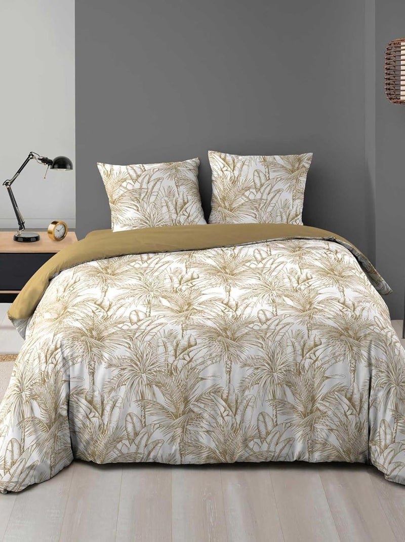 Parure de lit Microfibre Dune Douceur d'Intérieur Beige - Kiabi