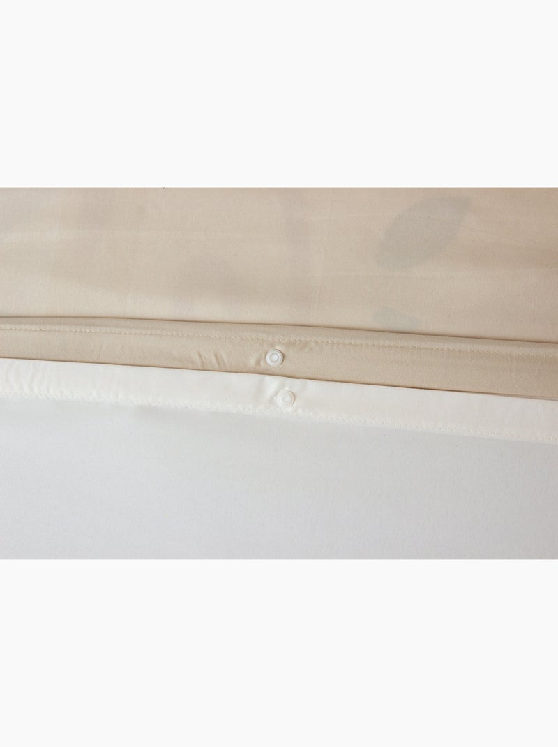 Parure de lit Microfibre Enfant, Blanc, 140x200cm Blanc - Kiabi