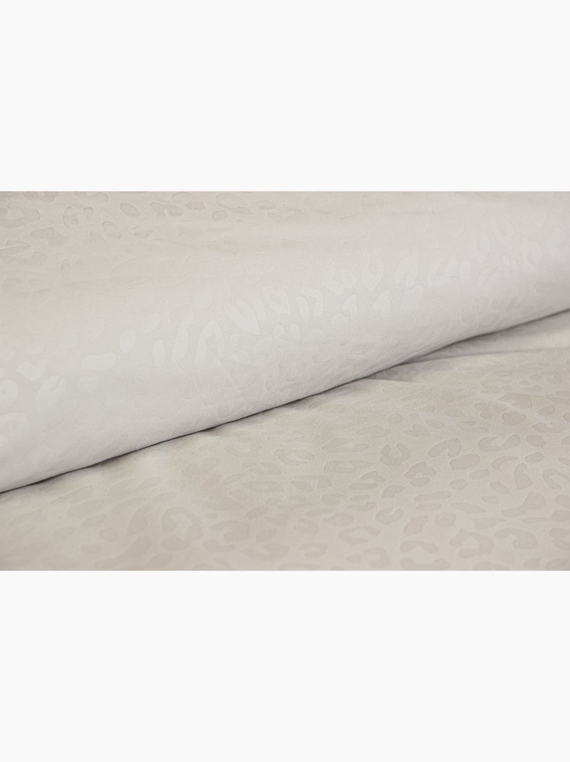Parure de Lit Microfibre Frappée – Beige Beige - Kiabi
