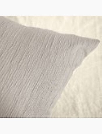 Parure de Lit Microfibre Gaufrée & Lavée Bicolore