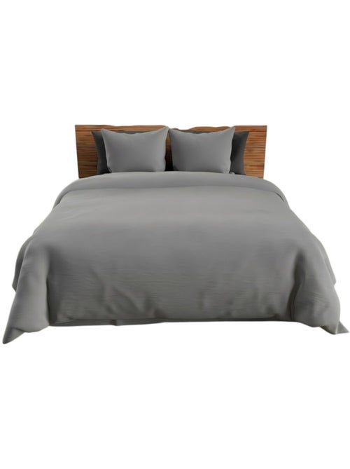 Parure de lit microfibre - Kiabi