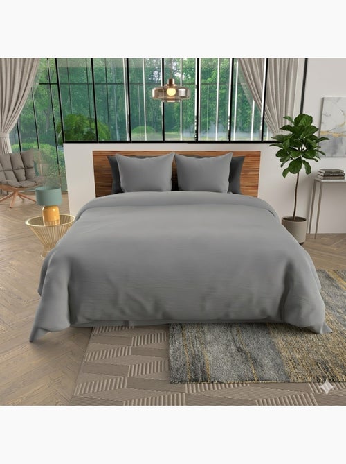Parure de lit microfibre - Kiabi