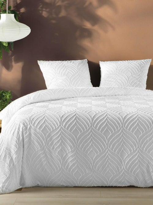 Parure de lit Microfibre Heltie PROMO LINGE - Kiabi Parure de lit Microfibre Heltie PROMO LINGE - Kiabi