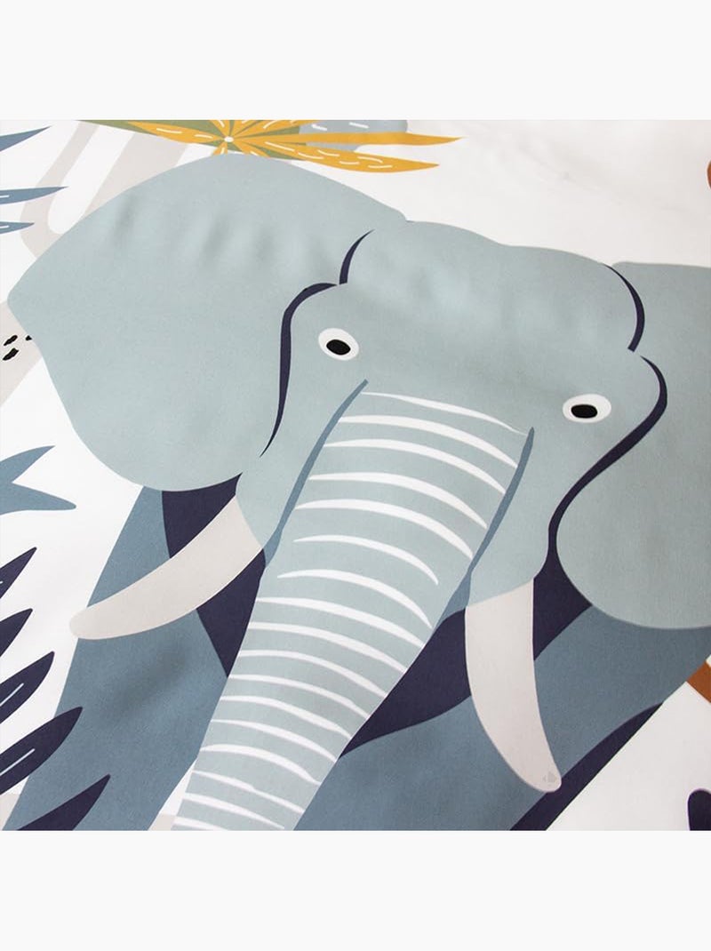 Parure de lit microfibre imprimé ELEPH Multicolore - Kiabi