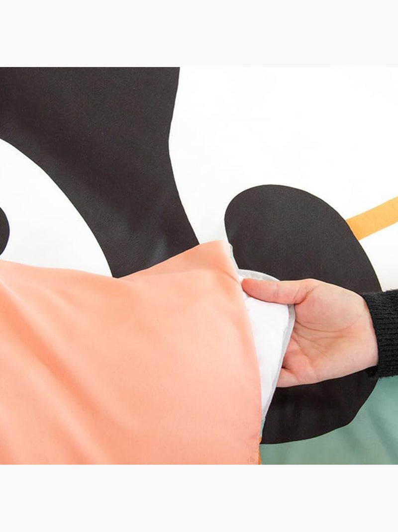 Parure de lit microfibre imprimé PANDA Multicolore - Kiabi