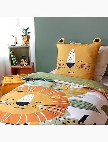 Parure de lit microfibre imprimé REY