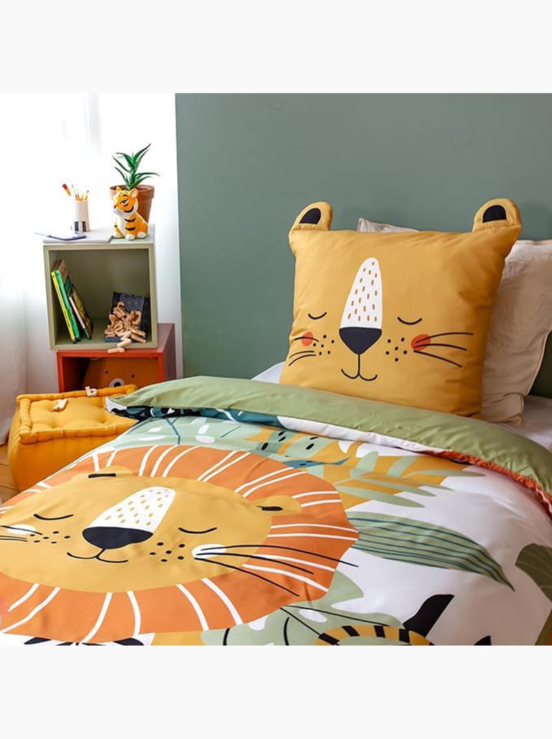 Parure de lit microfibre imprimé REY Multicolore - Kiabi