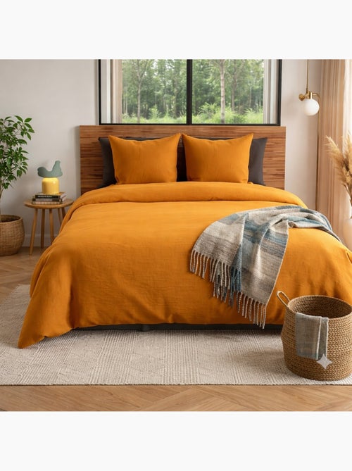 Parure de lit microfibre - Kiabi