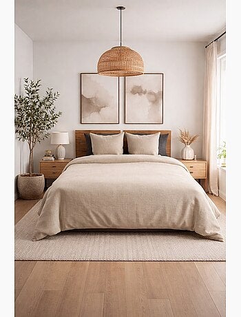 Parure de lit microfibre