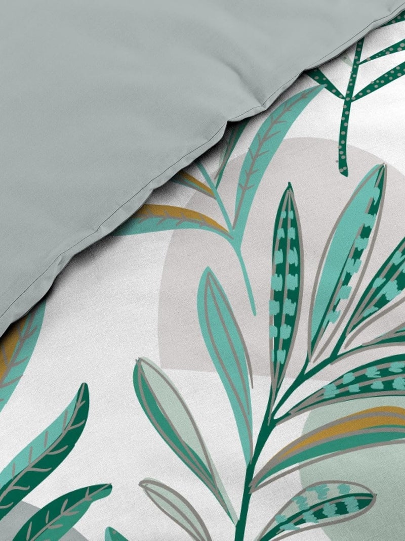 Parure de lit Microfibre Louna Douceur d'Intérieur Vert - Kiabi