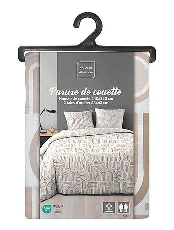 Parure de lit Microfibre pandoris Douceur d'Intérieur