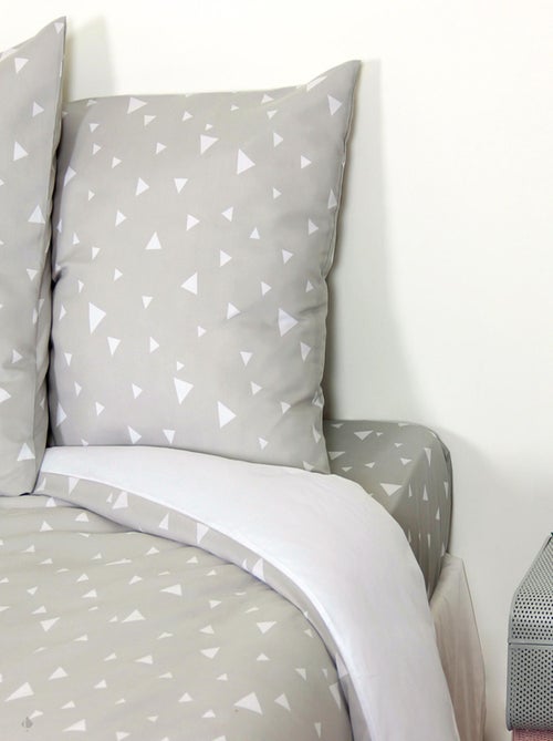 Parure de lit microfibre PISA - Kiabi