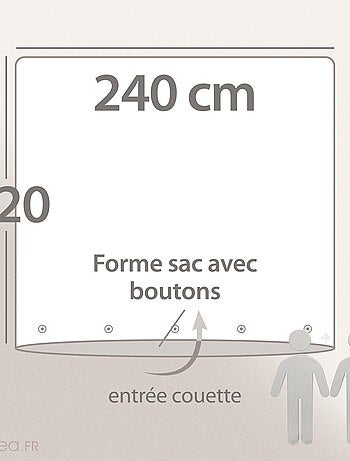 Parure de lit microfibre PLIS