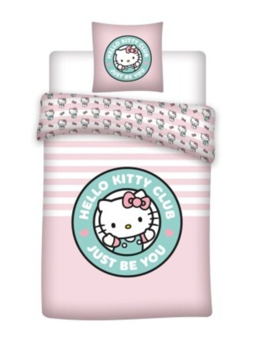 Parure de lit Microfibre PROMO LINGE Hello Kitty - Kiabi