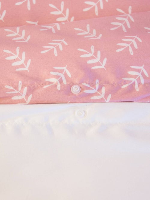 Parure de lit microfibre réversible imprimé forêt enchantée 1 place 140 x 200cm Lise - Kiabi