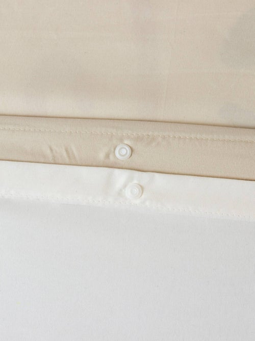 Parure de lit microfibre réversible imprimé singe 1 place 140x200cm Arthur - Kiabi