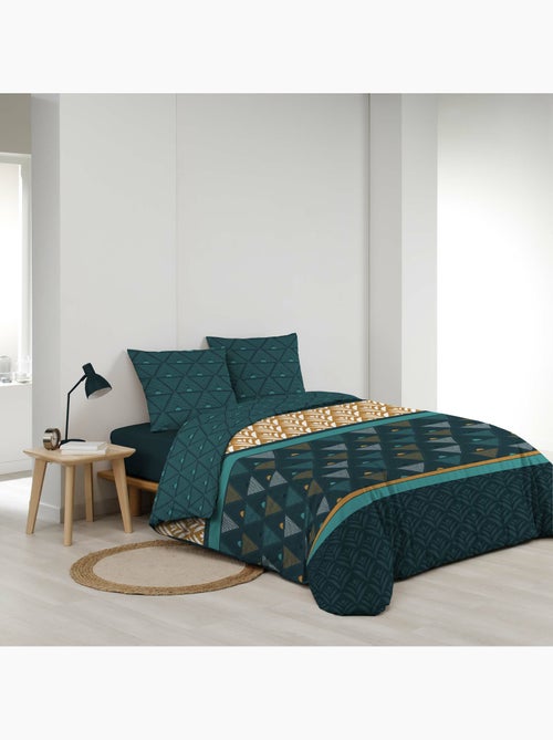 Parure de lit Microfibre Triade Douceur d'Intérieur - Kiabi