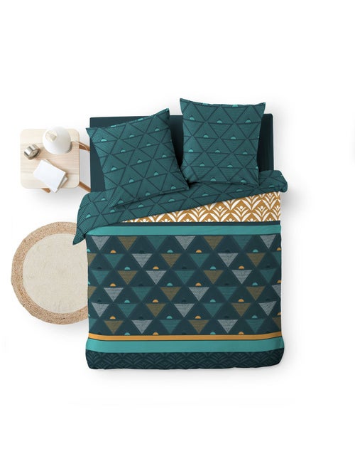 Parure de lit Microfibre Triade Douceur d'Intérieur - Kiabi