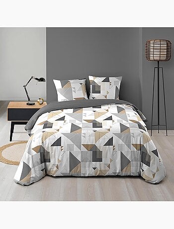 Parure de lit Microfibre Trigone Douceur d'Intérieur