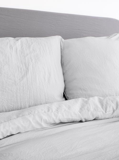 Parure de lit MILA micro lavée polyester - Kiabi
