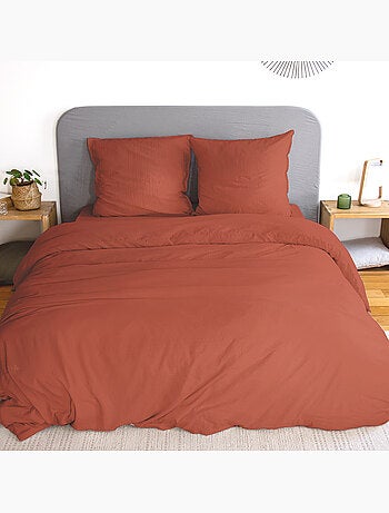 Parure de lit MILA micro lavée polyester