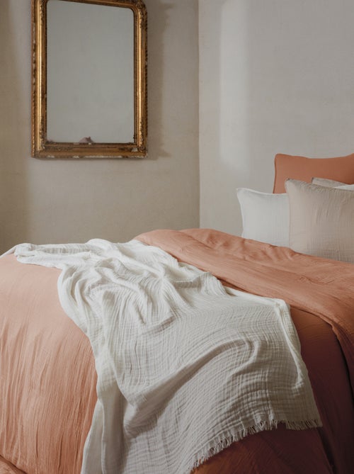 Parure de lit MILOS coton Taie 50x70 cm - Kiabi