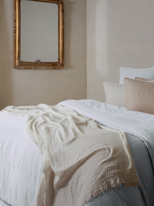Parure de lit MILOS coton Taie 65x65 cm - Kiabi