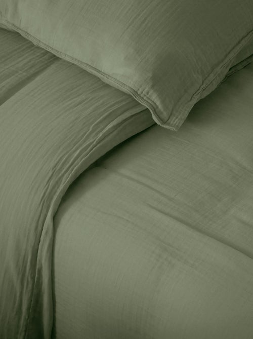 Parure de lit MILOS coton Taie 65x65 cm - Kiabi