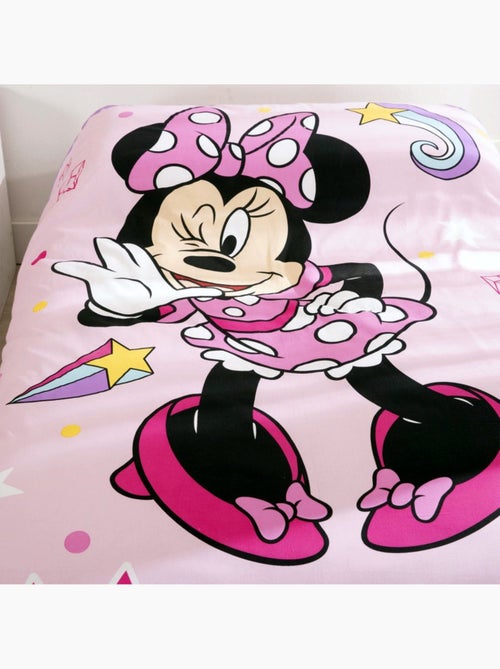 Parure de Lit Minnie Disney Enfant, 100% Coton Oeko-Tex, Lit 1 place, LOVELY - Kiabi