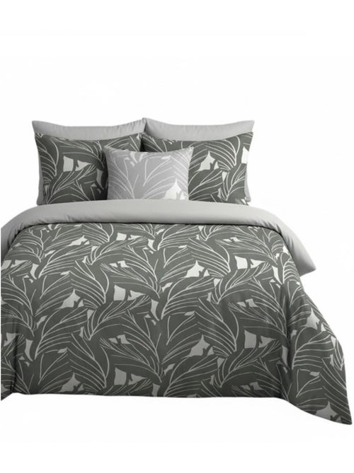 Parure de lit motif Tropical - Kiabi
