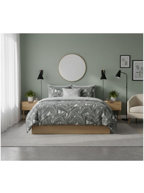 Parure de lit motif Tropical - Kiabi